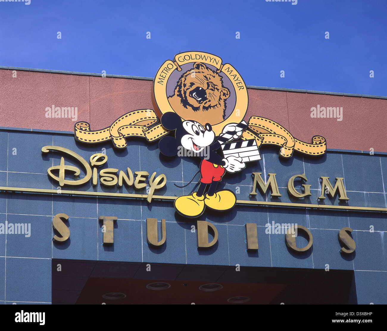 Walt Disney World Resort MGM Studios Eingang, Lake Buena Vista, Orange County, Orlando, Florida, Vereinigte Staaten von Amerika Stockfoto