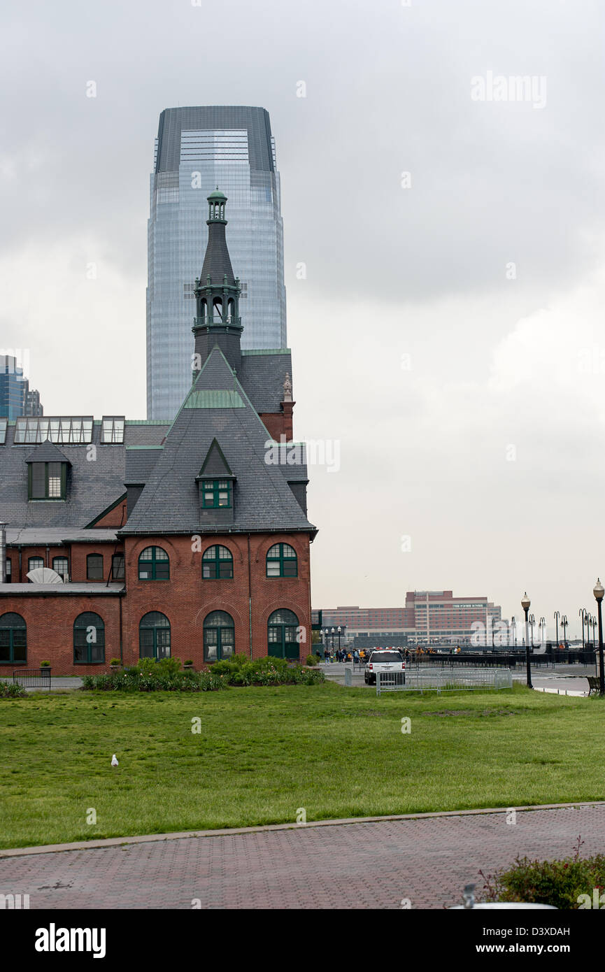Central Railroad Terminal, Liberty State Park in Jersey City, New Jersey, USA Stockfoto