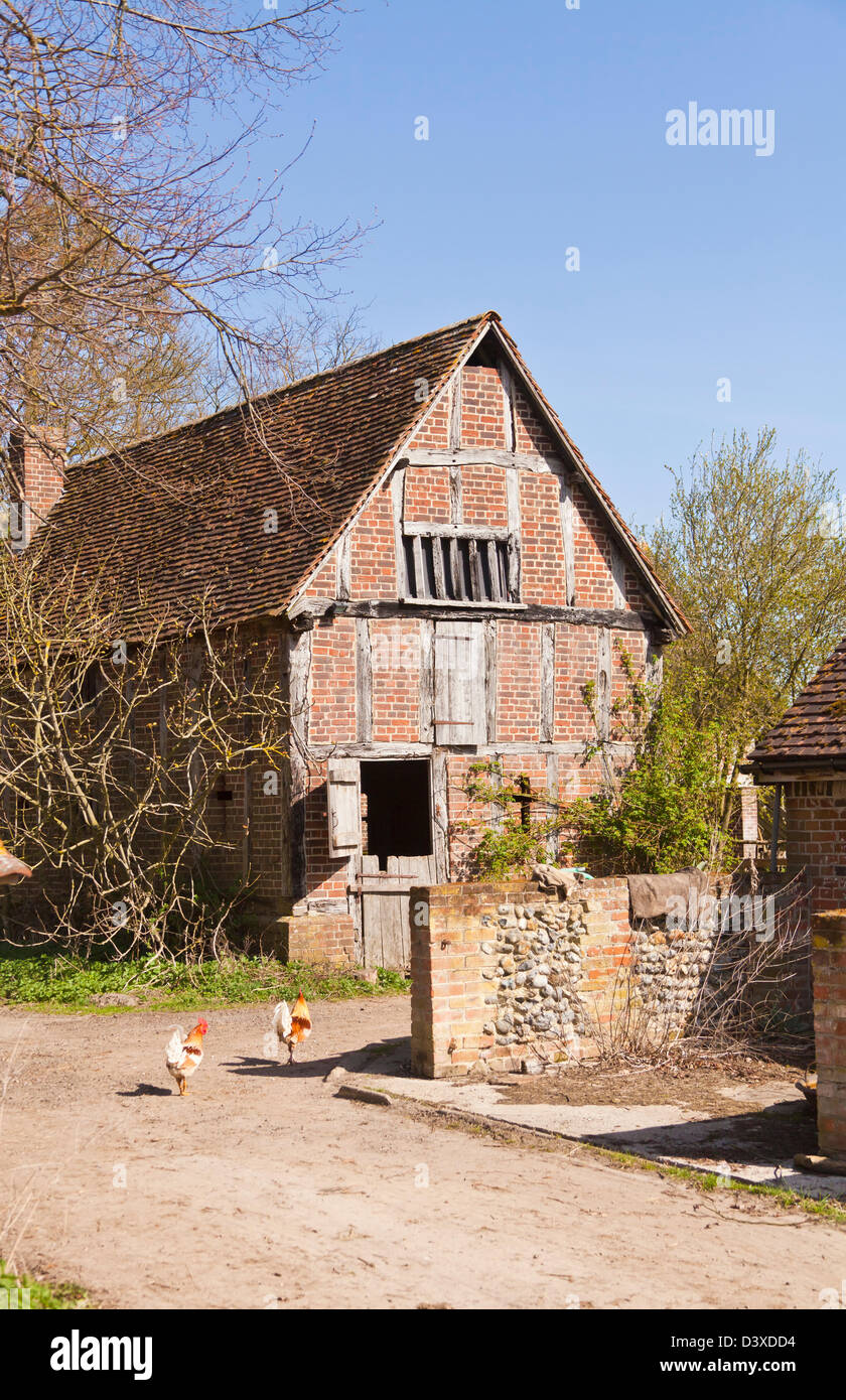 Landwirtschaftliche Gebäude. Stockfoto