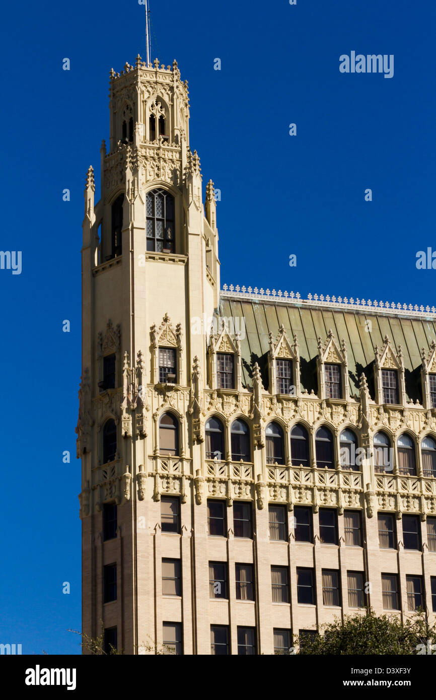 Old Emily Morgan Hotel in der Innenstadt von San Antonio, TX. Stockfoto