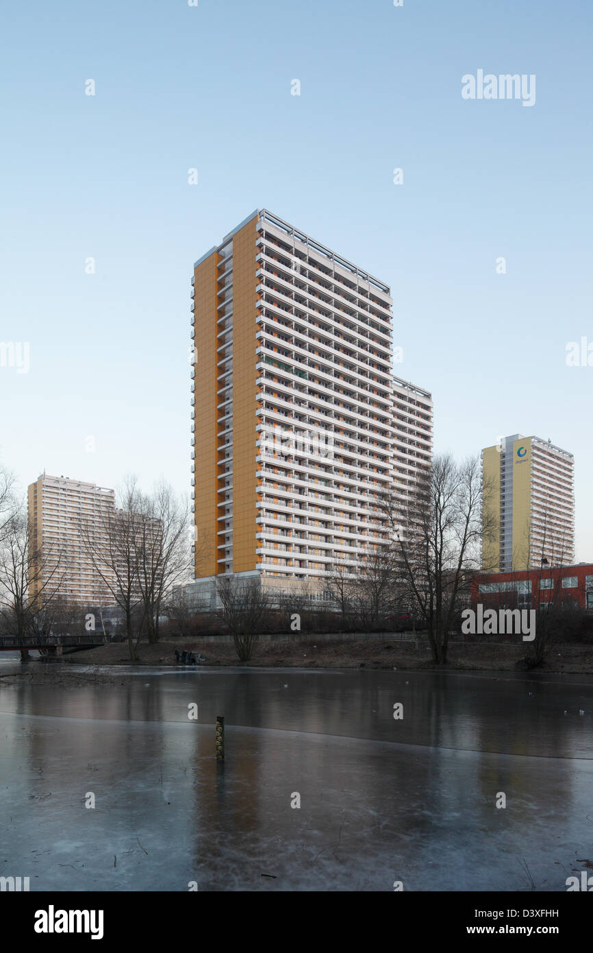 Berlin, Deutschland, auf Platte Helene Weigel Platz Stockfoto