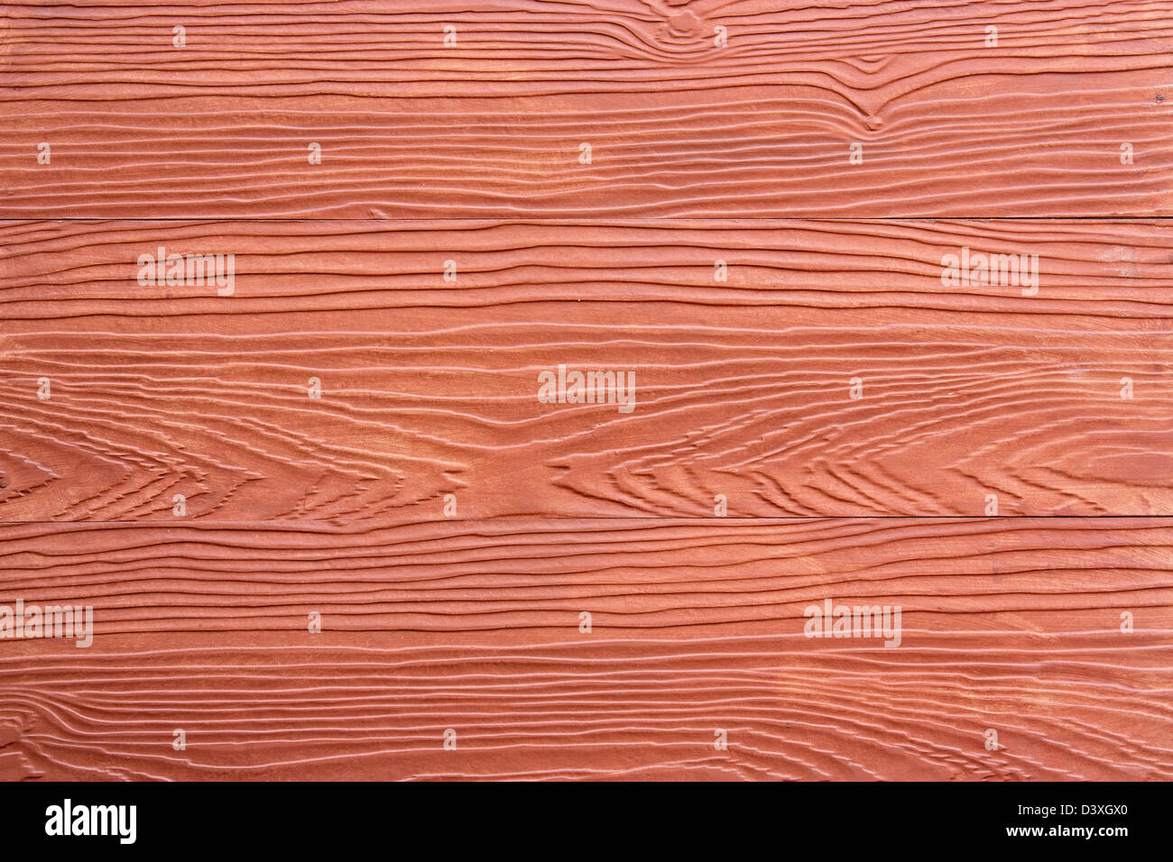 Shera Wood roten Hintergrund. Das schöne Design der Wand. Stockfoto