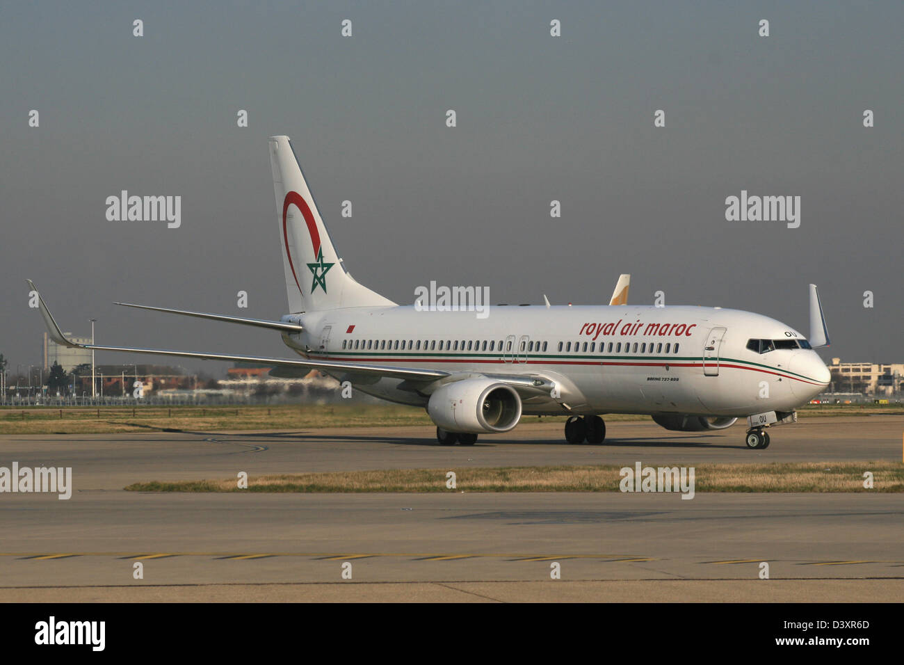 ROYAL AIR MAROC BOEING 737 Stockfoto