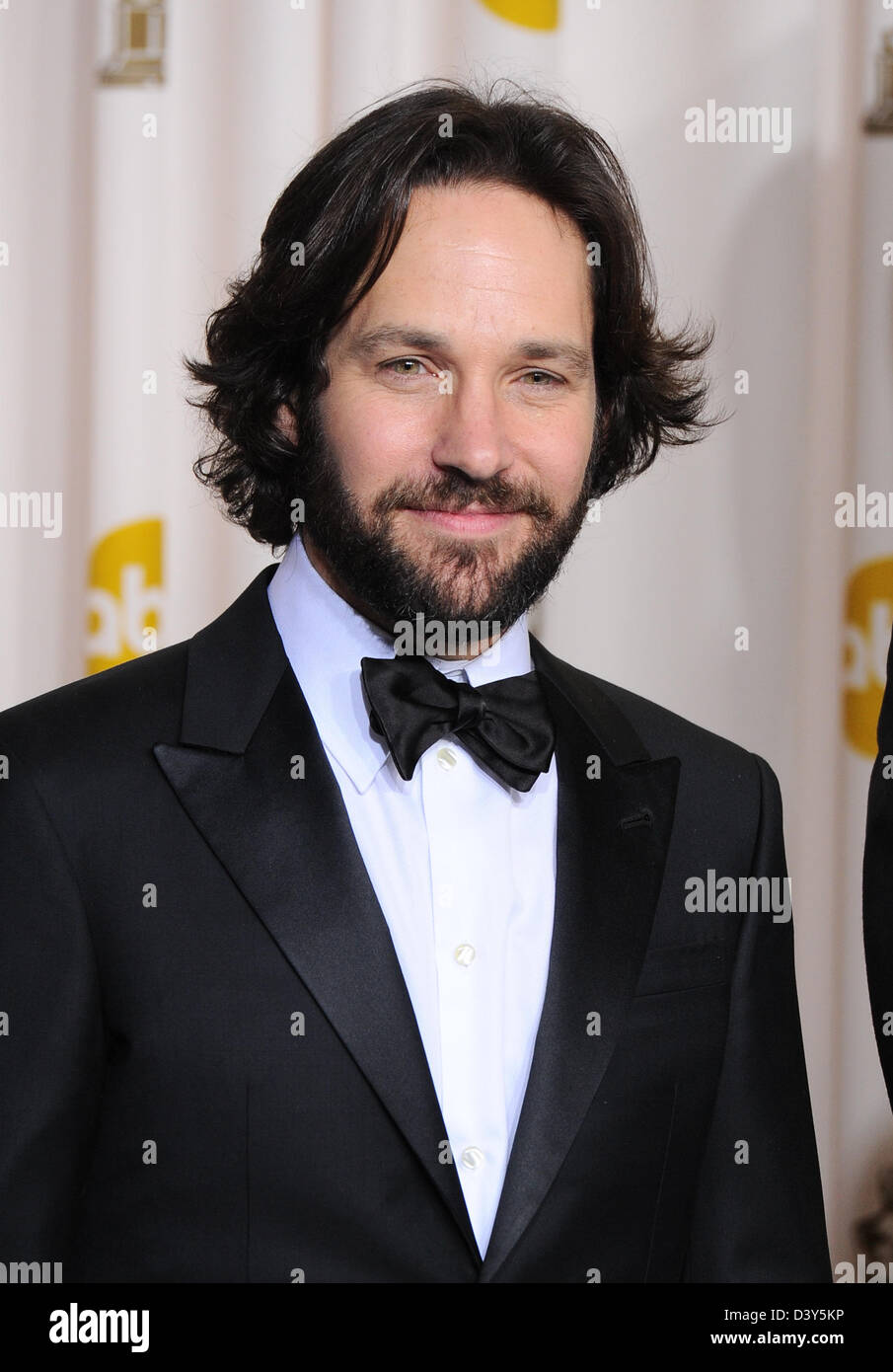 Los Angeles, USA. 24. Februar 2013. Paul Rudd im Presseraum Gewinner bei den 85. Annual Academy Awards Oscars, Los Angeles, Amerika - 24. Februar 2013.  Bildnachweis: Sydney Alford / Alamy Live News Stockfoto