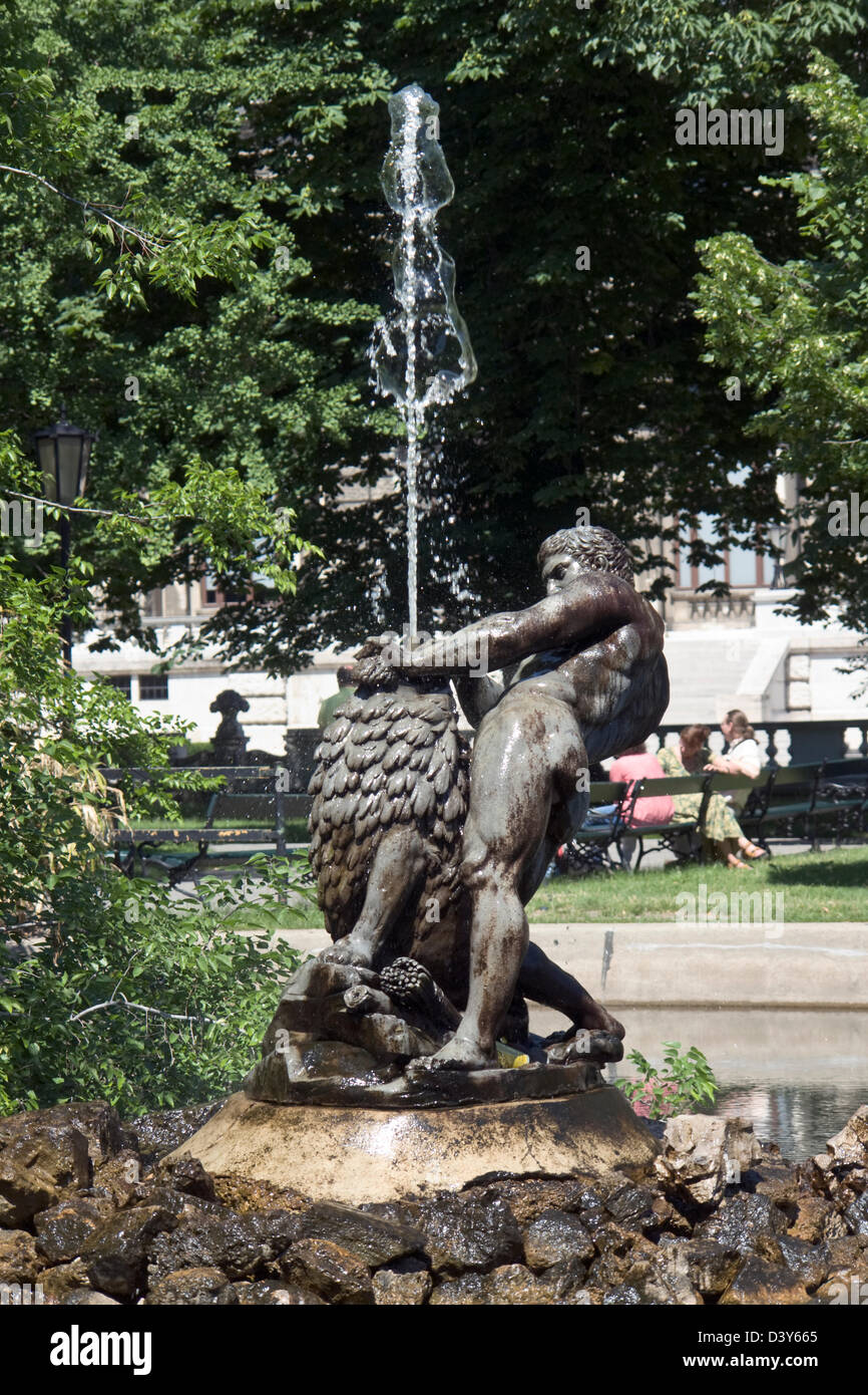 Herkules-Brunnen, Vienna Stockfoto