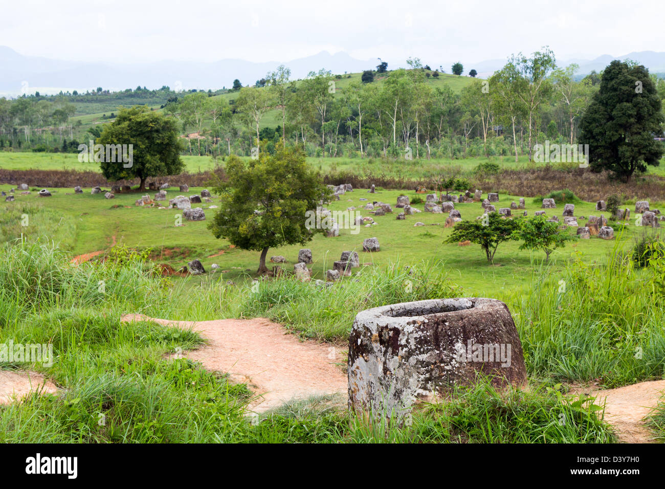 Plain of Jars, Phonsavanh, Laos Stockfoto