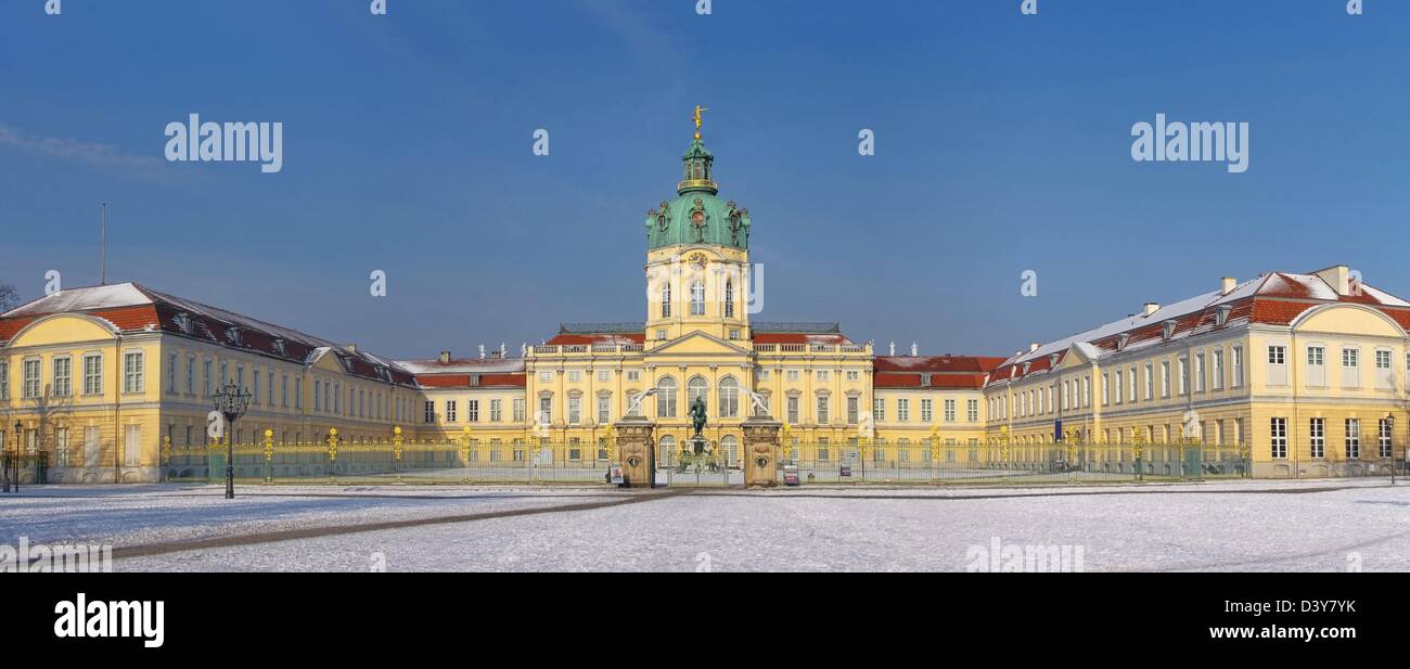 Berlin Schloss Charlottenburg 03 Stockfoto