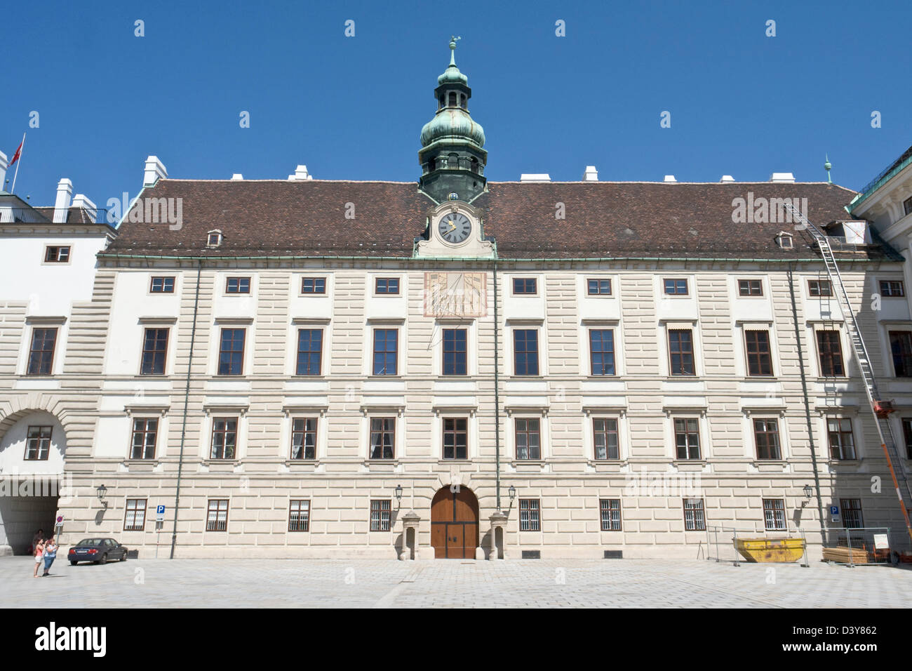 Amalias Flügel in der Hofburg Stockfoto