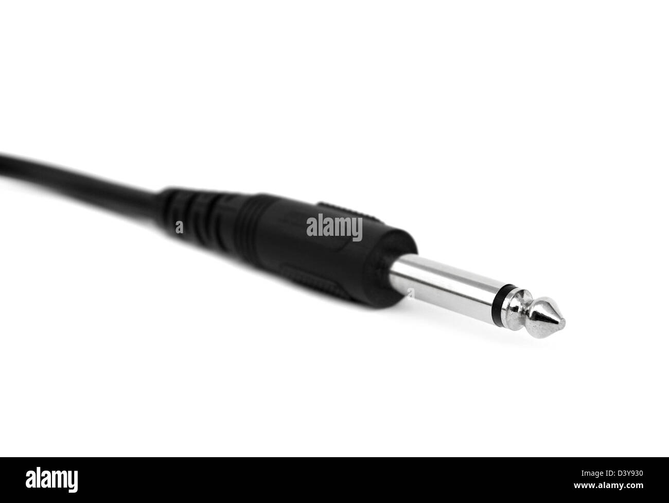 Großen schwarzen Stecker Stockfoto