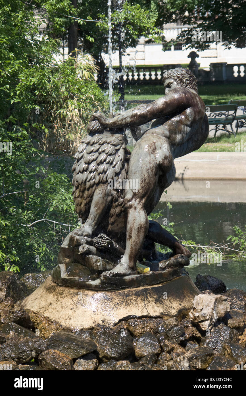 Herkules-Brunnen Stockfoto