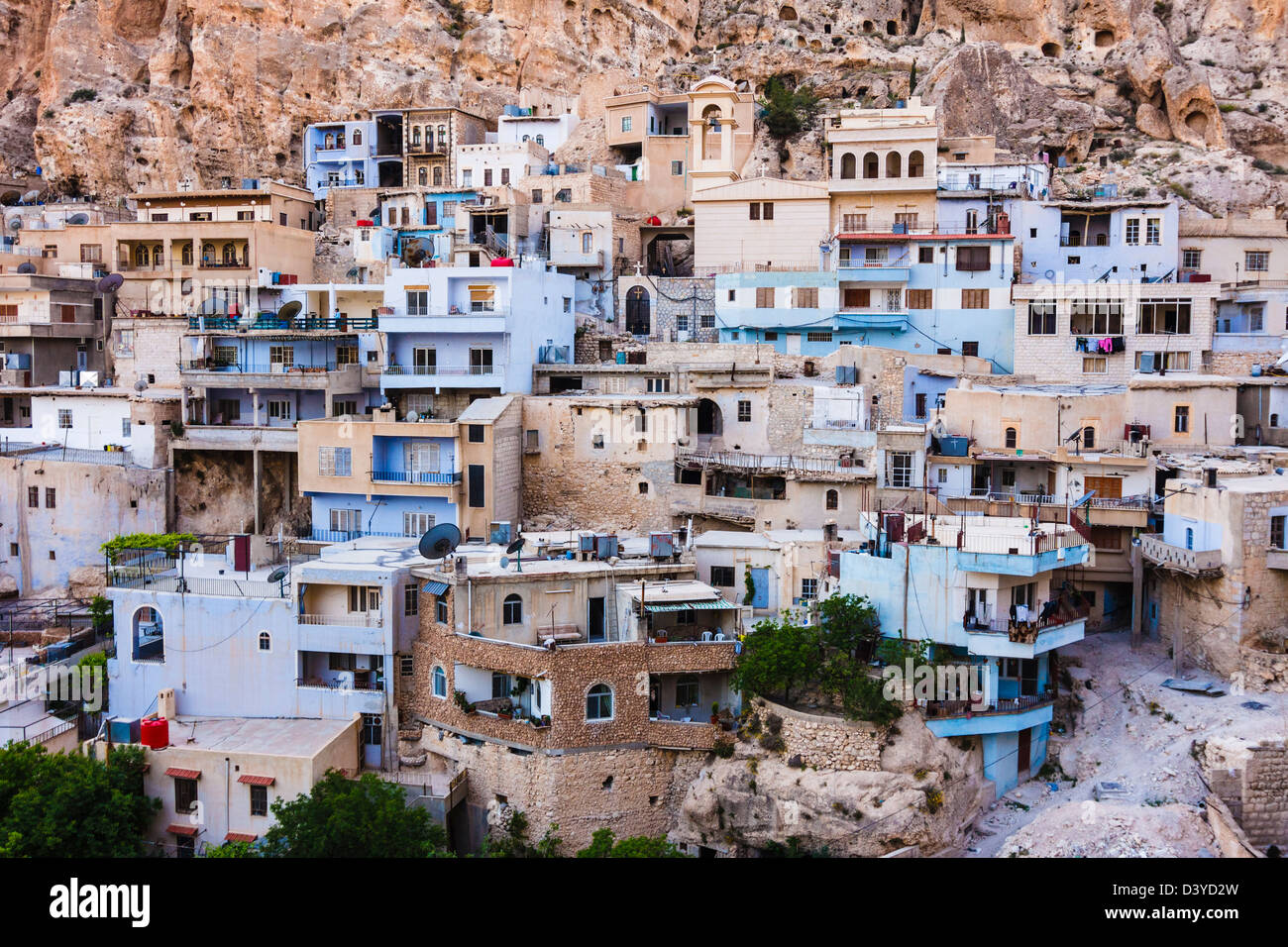 Maalula Christian Dorf, Syrien Stockfoto