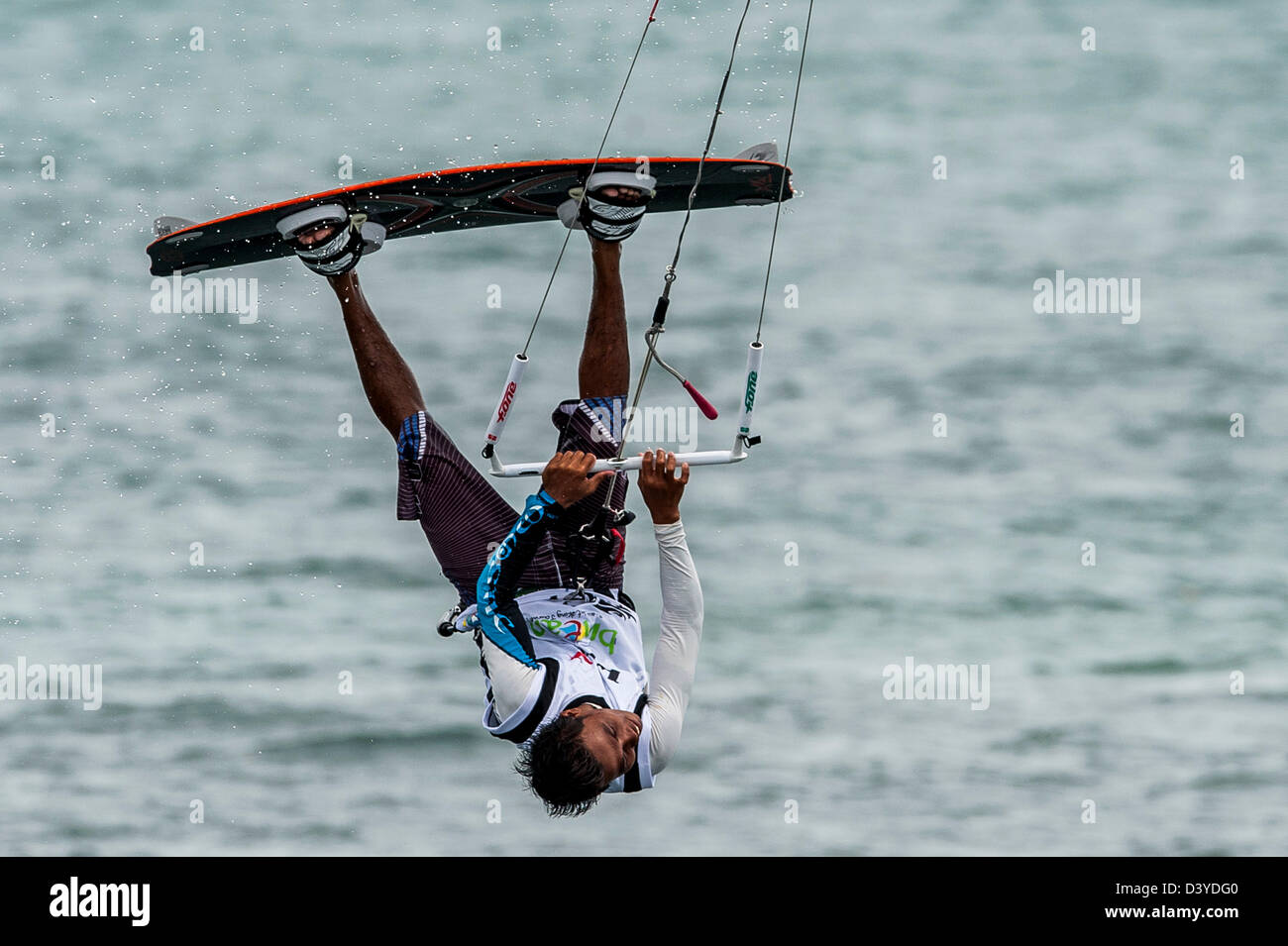 [BINTAN ISLAND, Indonesien: Xxxxxxxx während Tag eines der 1. KTA Bintan Argo Beach Resort am 21. Februar 2013 Stockfoto