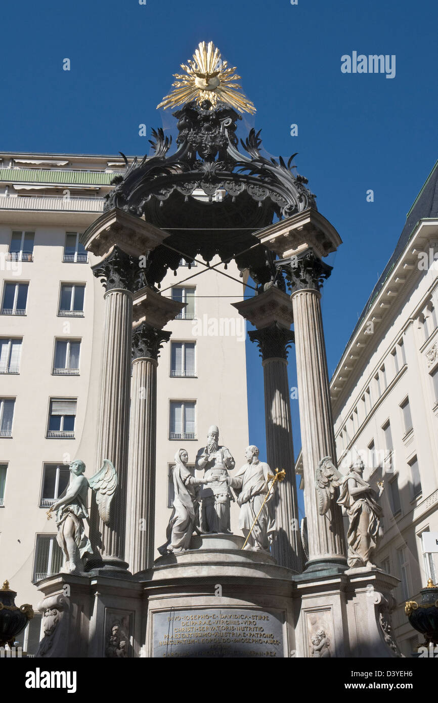 Ehe-Brunnen, Vienna Stockfoto