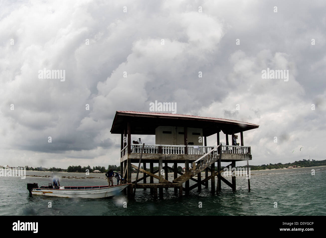 [BINTAN ISLAND, Indonesien: Xxxxxxxx während Tag eines der 1. KTA Bintan Argo Beach Resort am 21. Februar 2013 Stockfoto
