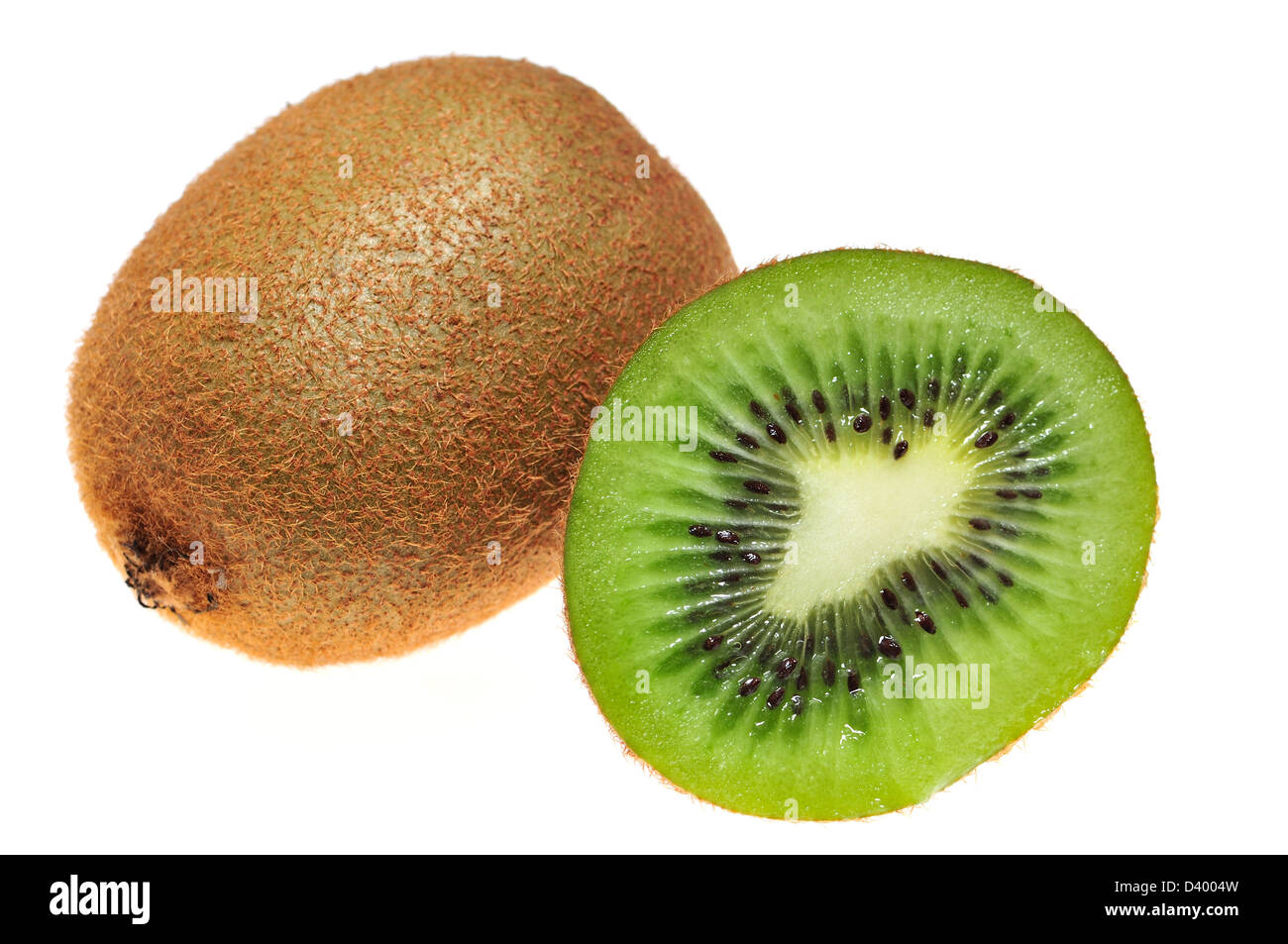 Kiwifrucht / Chinesische Stachelbeere Stockfoto
