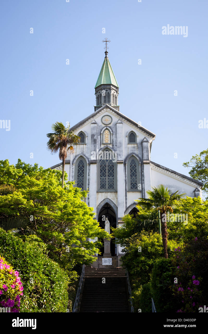 Ōura Kirche, eine katholische Kirche in Nagasaki, Japan. Stockfoto