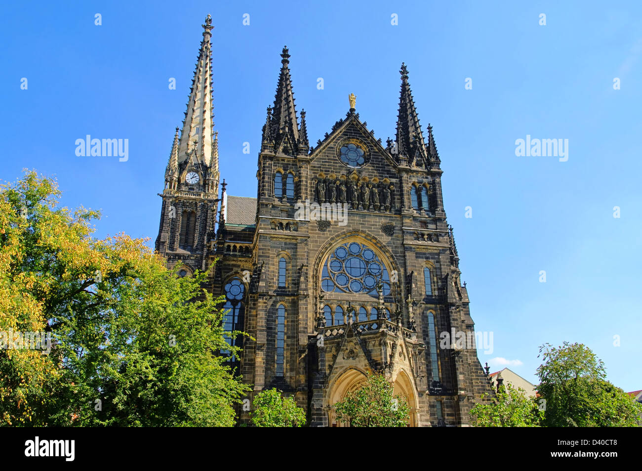Leipzig Peterskirche - Leipzig Peterskirche 03 Stockfoto