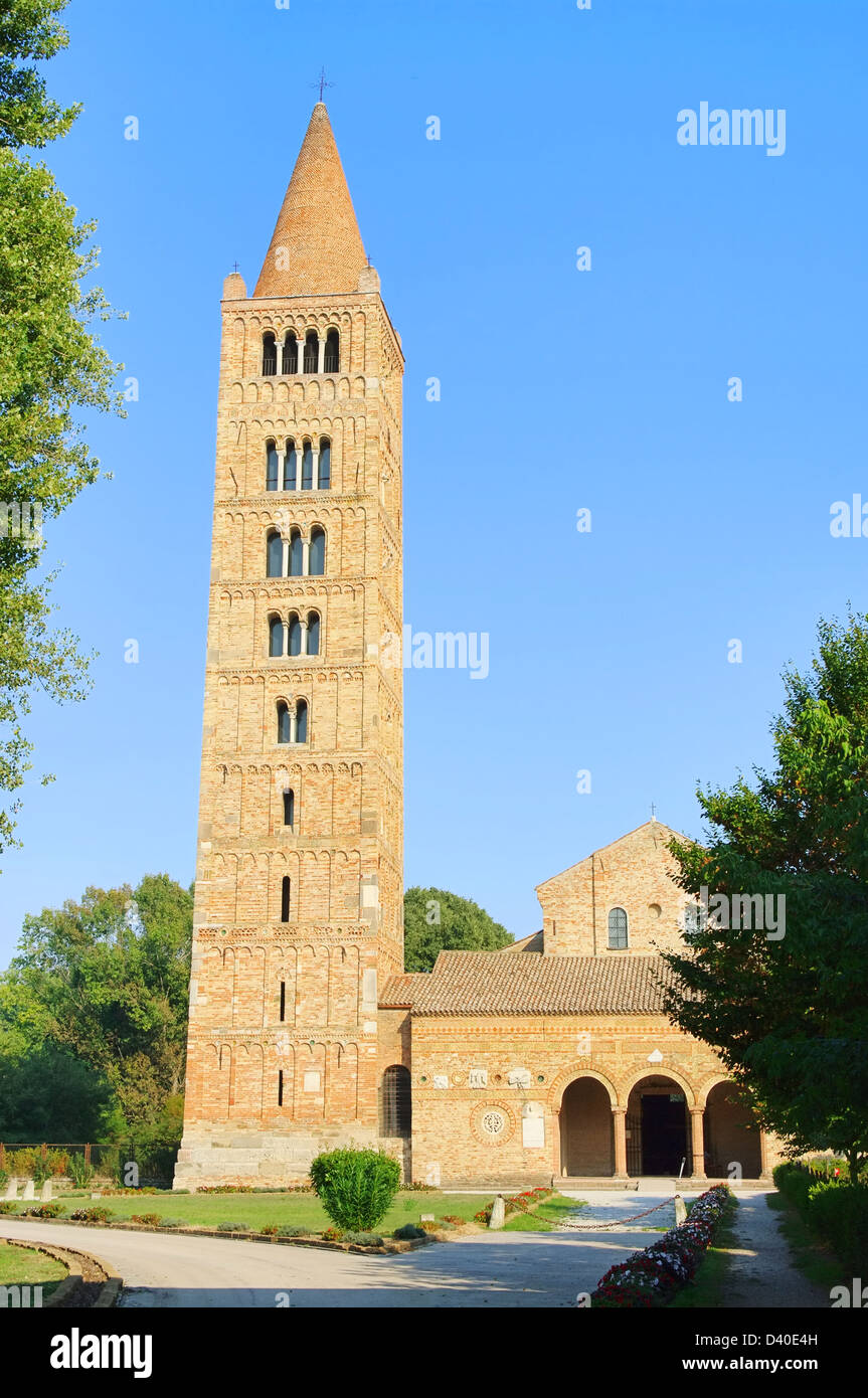 Pomposa Kloster - Abtei von Pomposa 02 Stockfoto