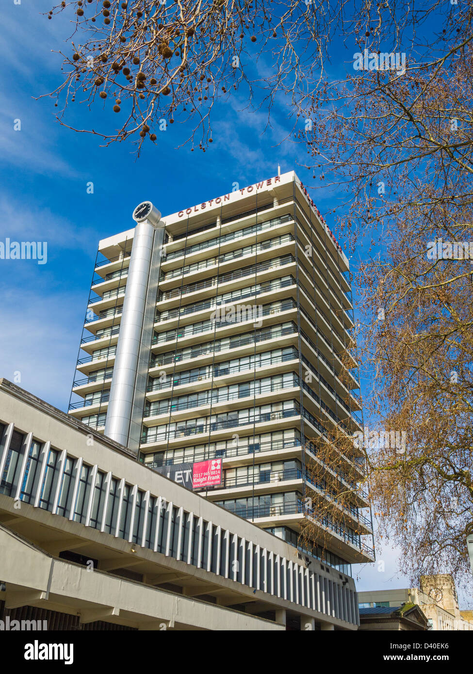 Colston Turm im Stadtzentrum von Bristol, England Stockfoto