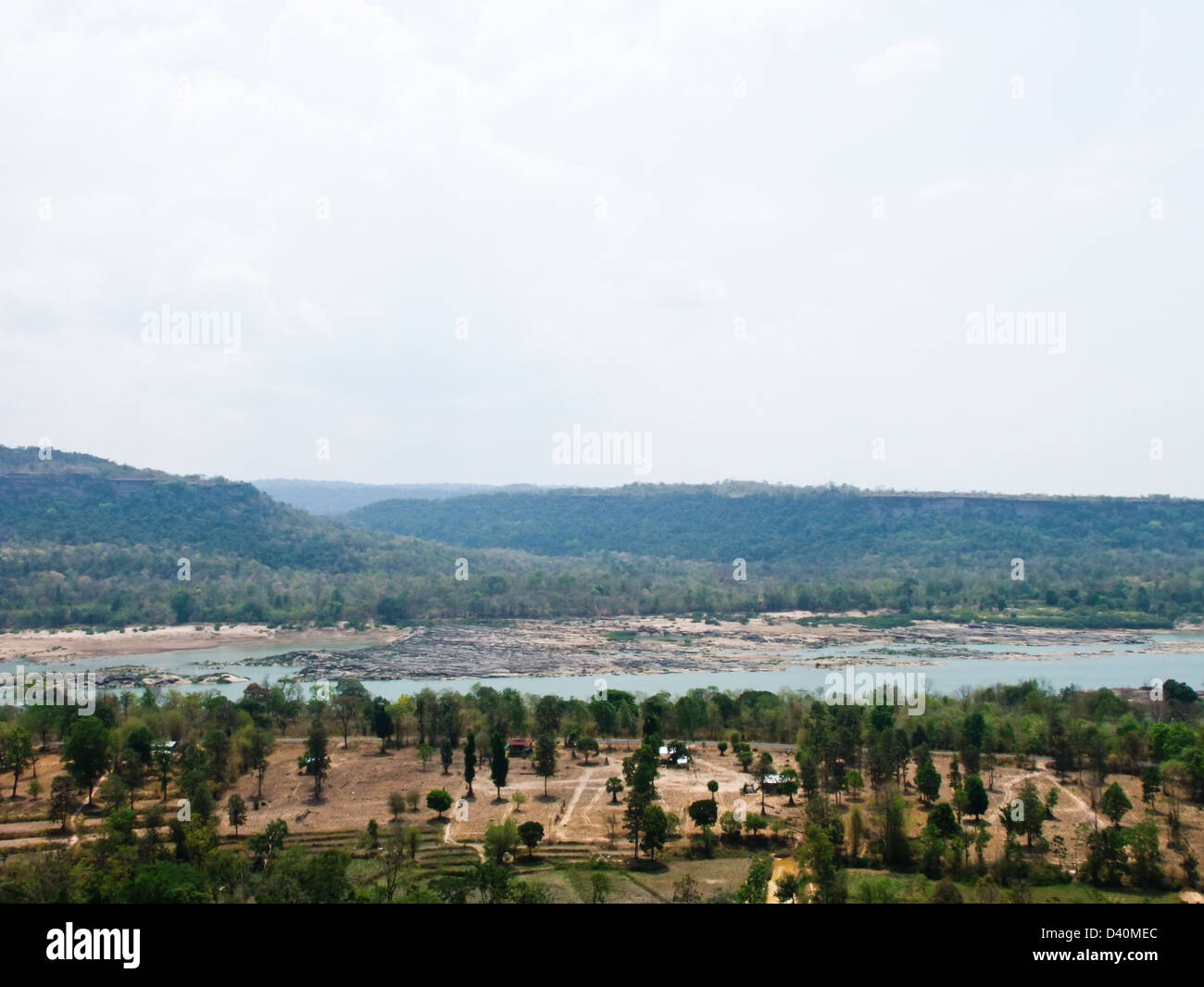 Pha Taem Nationalpark in der Provinz Ubon Ratchathani, Thailand Stockfoto