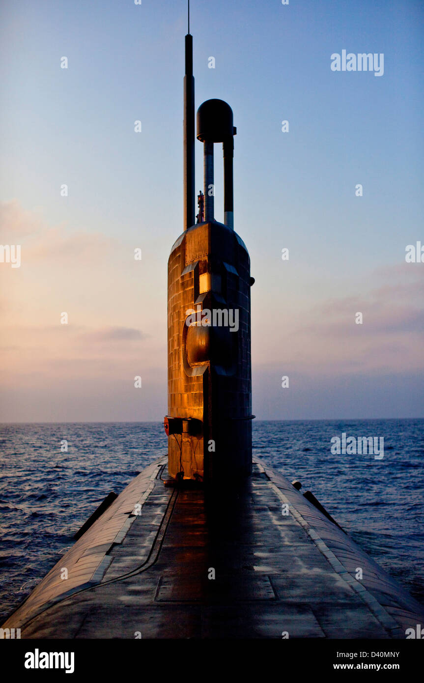 Nukleare u-Boot HMS Talent, Ägypten Stockfoto