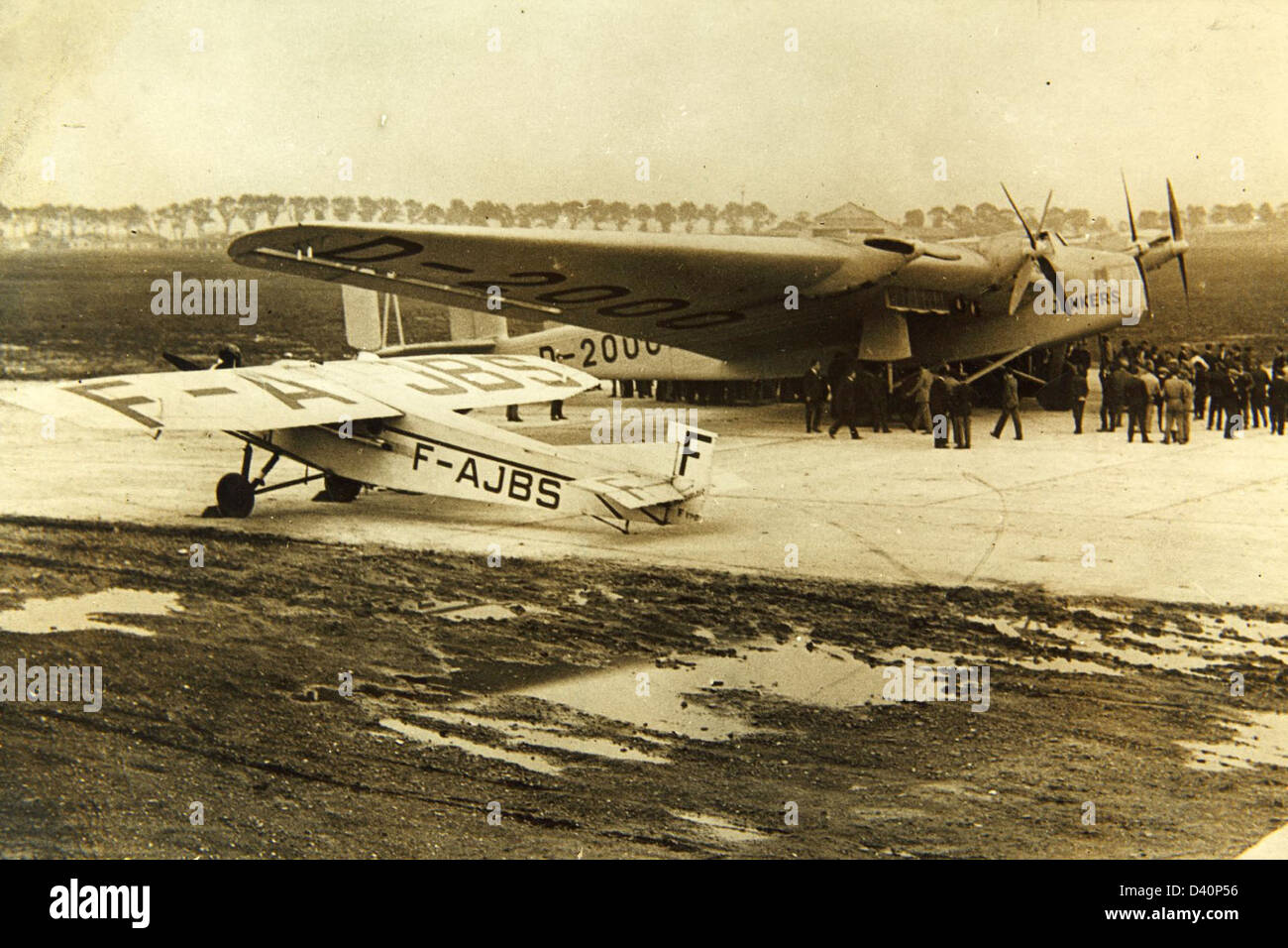 Junkers, G.38 Stockfoto