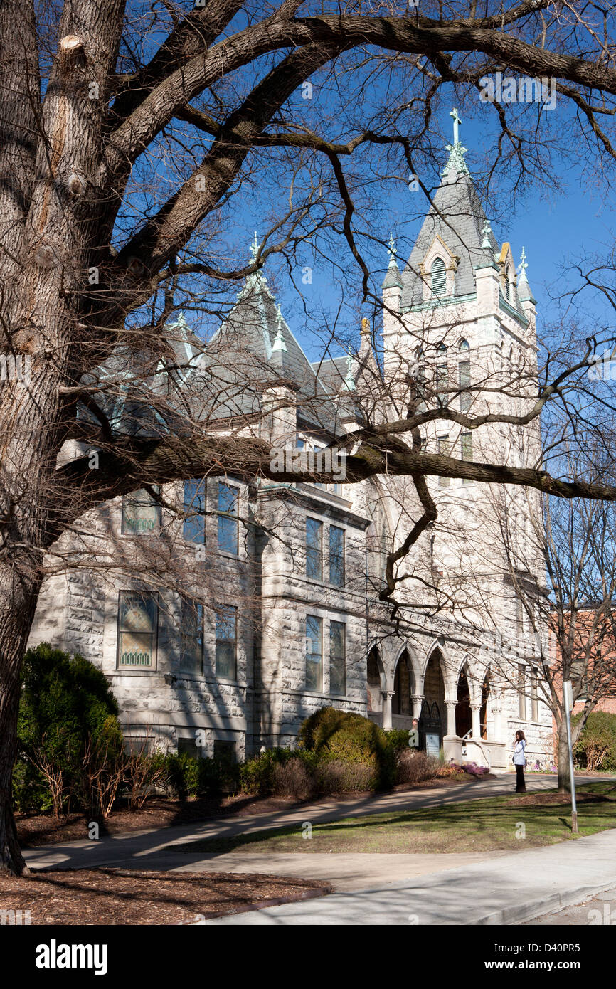 Central United Methodist Church - Asheville, North Carolina Stockfoto