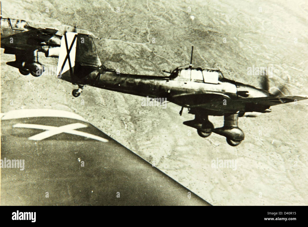 Junkers, Ju.87 Stockfoto