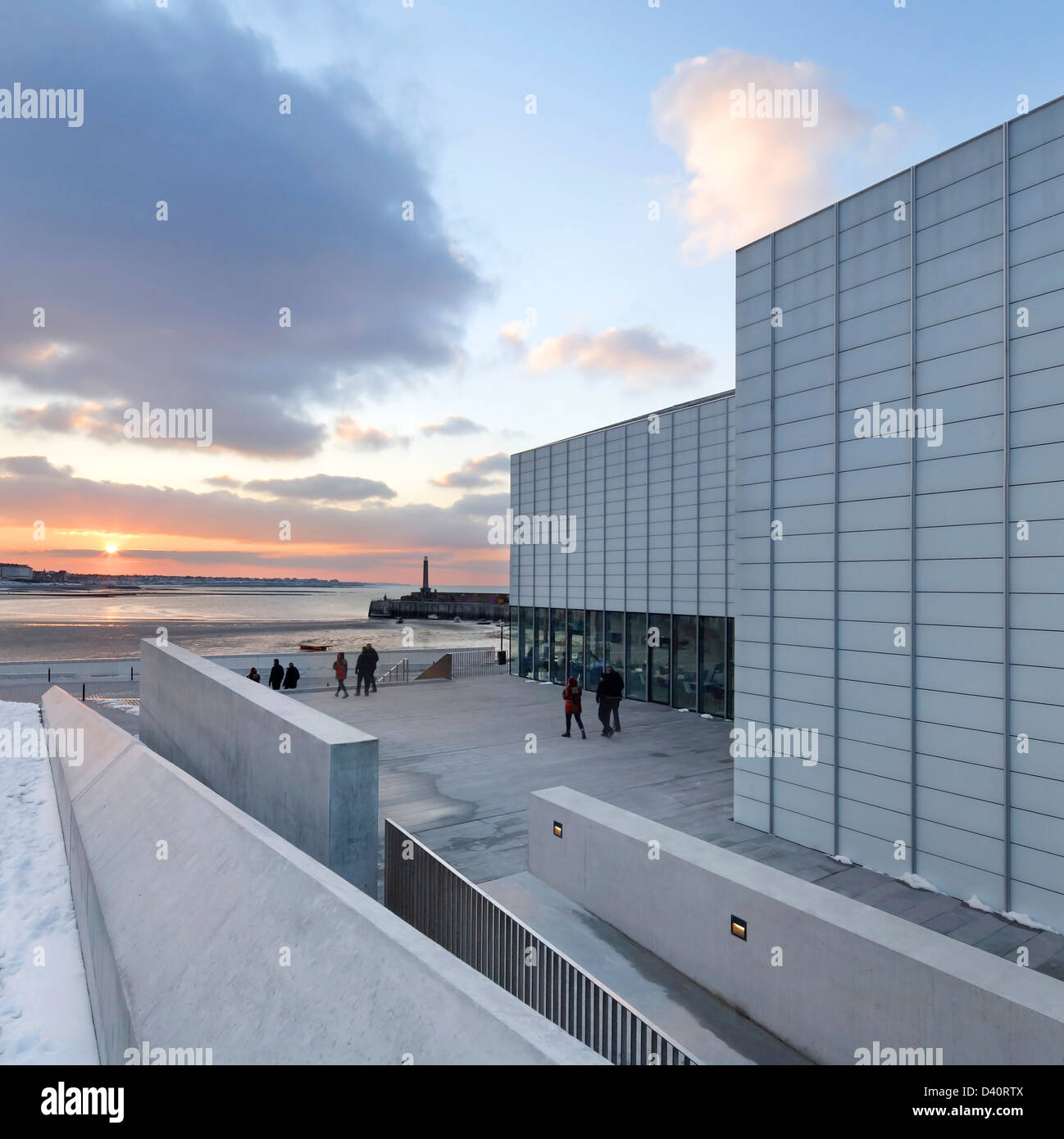 Turner Contemporary Gallery, Margate, Großbritannien. Architekt: David Chipperfield Architekten AG, 2011. Stockfoto