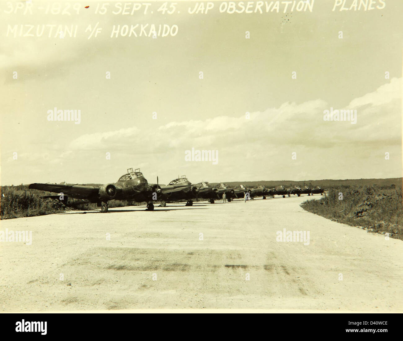 Die Kyushu Q1W Tokai, auch bekannt als Eastern Star, war ein japanisches Anti-U-Boot-Flugzeug, das während des Zweiten Weltkriegs entwickelt wurde. Es wurde hauptsächlich für Seefahrtpatrouillen und U-Boot-Gefechte eingesetzt und mit Sonar und Radar ausgestattet, um feindliche U-Boote aufzuspüren. Stockfoto