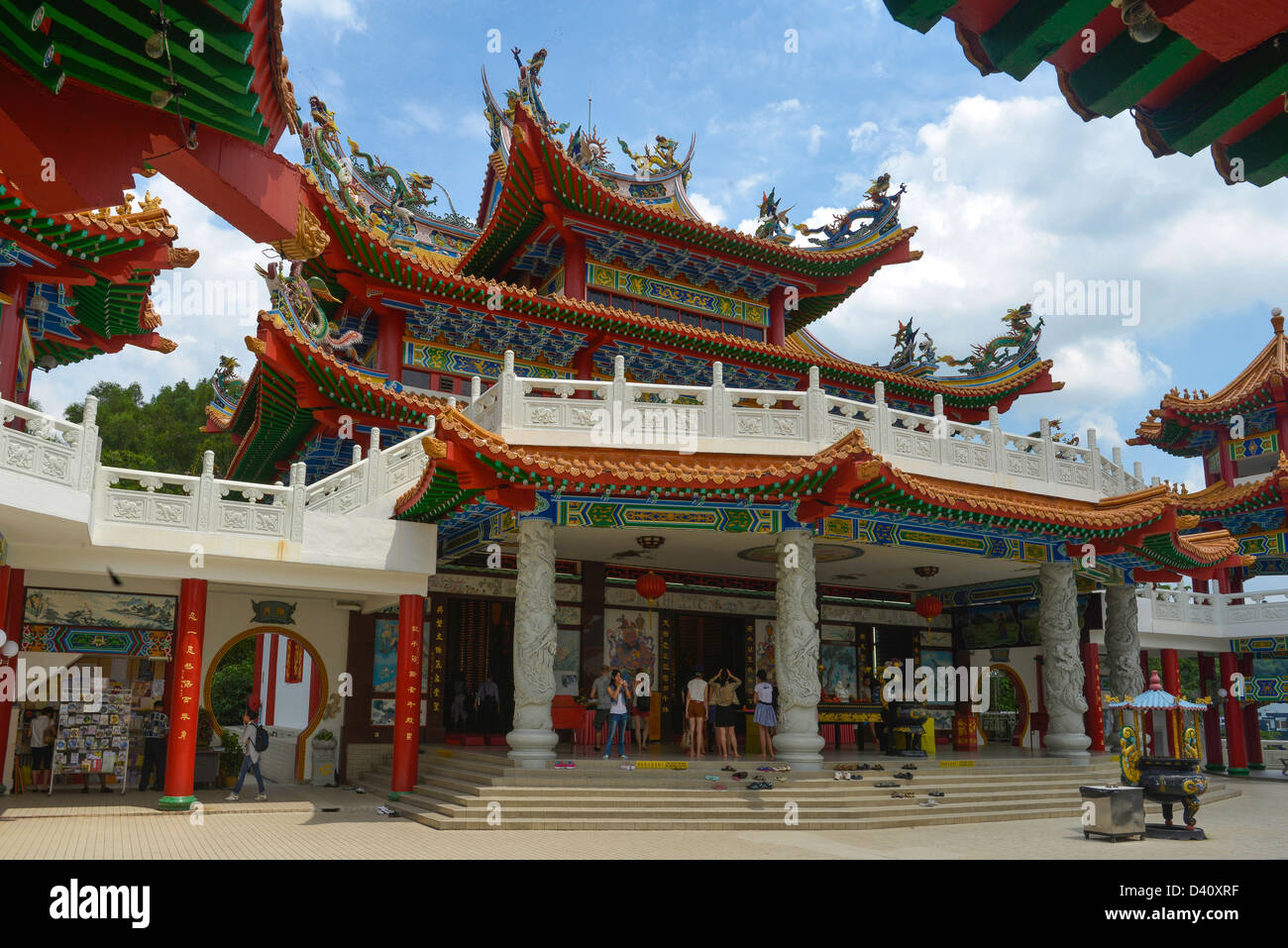Asien Malaysia Kuala Lumpur Thean Ho chinesischen Tempel Stockfoto