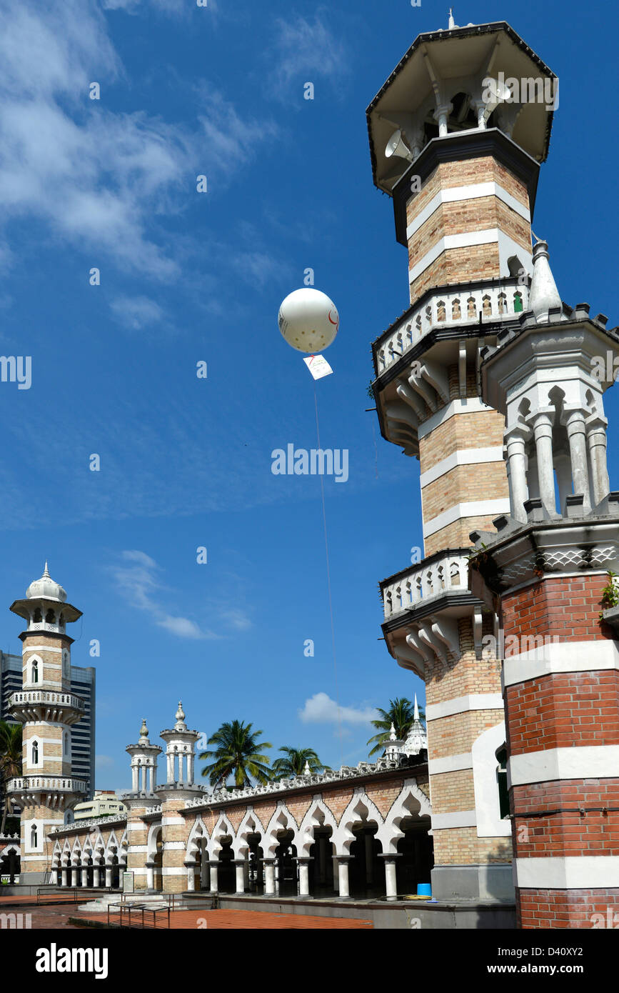 Asien Malaysia Kuala Lumpur Masjid Jamek Moschee Stockfoto