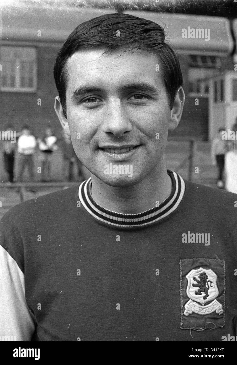Lew Chatterley Aston Villa FC Fußballer 1967. Stockfoto