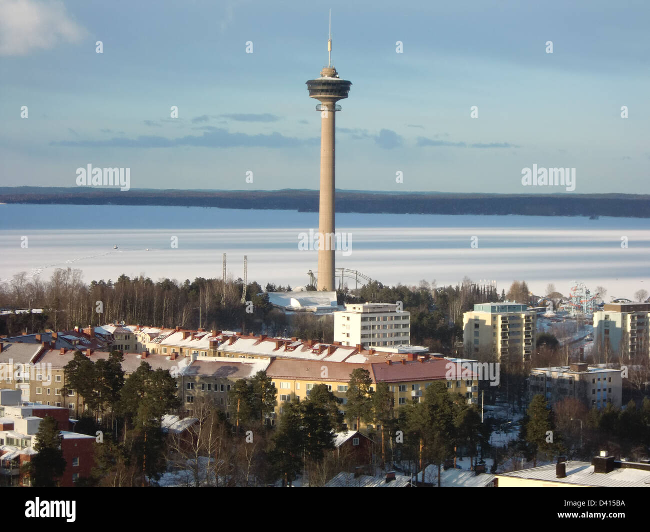 Fernsehturm Tampere (Republik Finnland) Stockfoto