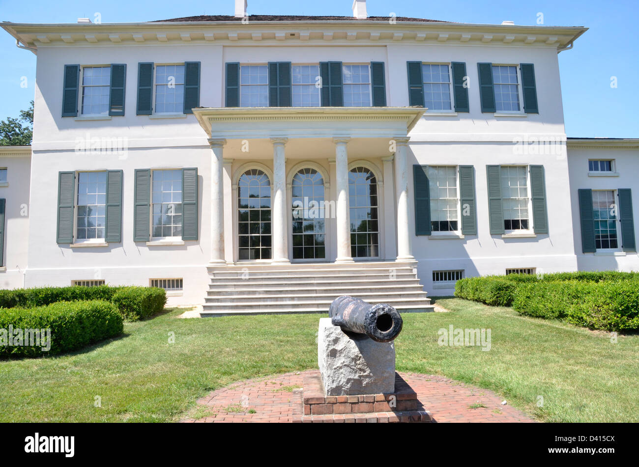 Der historische Riverdale-Villa in Riverdale Park, Md Stockfoto