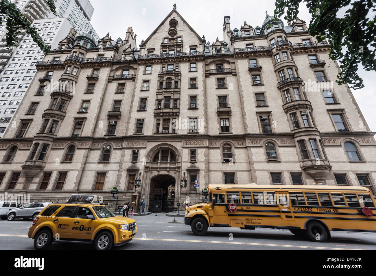 Das Dokota House in der Nähe von Central Park, wurde John Lennon