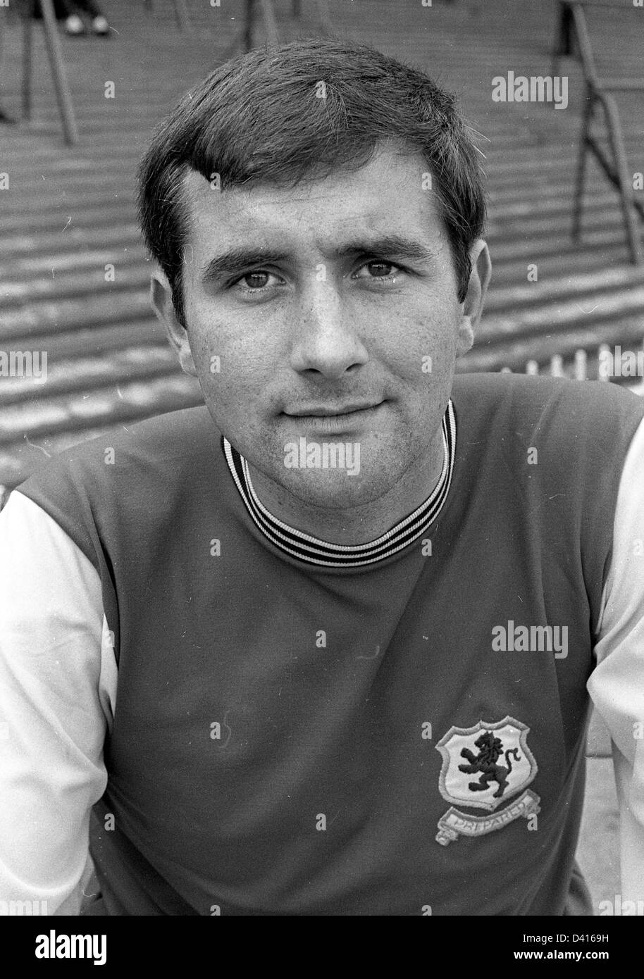 Lew Chatterley Aston Villa FC Fußballer 1968 Stockfoto
