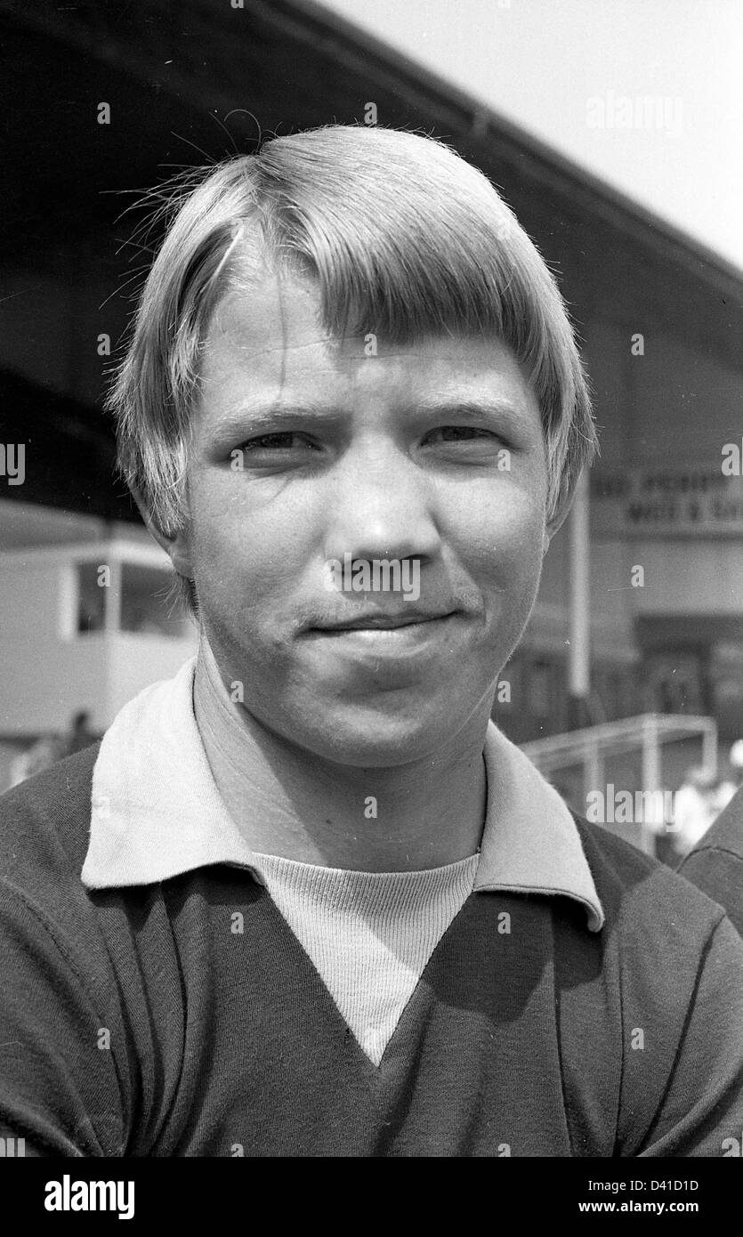 John Griffiths Aston Villa FC Fußballer 1969 Stockfotografie Alamy