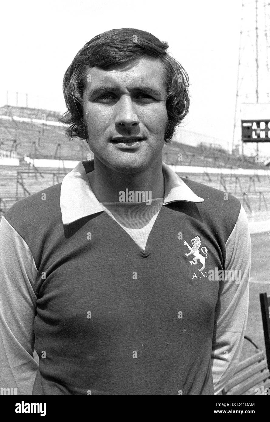 Lew Chatterley Aston Villa Fußballer 1971 Stockfoto