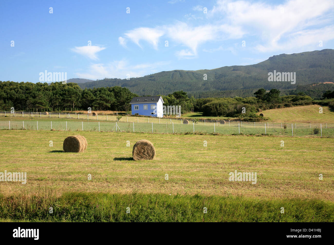 Ribadeo Landschaft in der Provinz Lugo (Galicien) in Spanien Stockfoto
