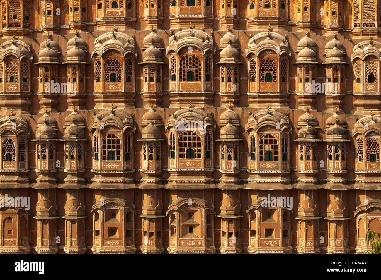 Hawa Mahal "Palast der Winde" Stockfoto