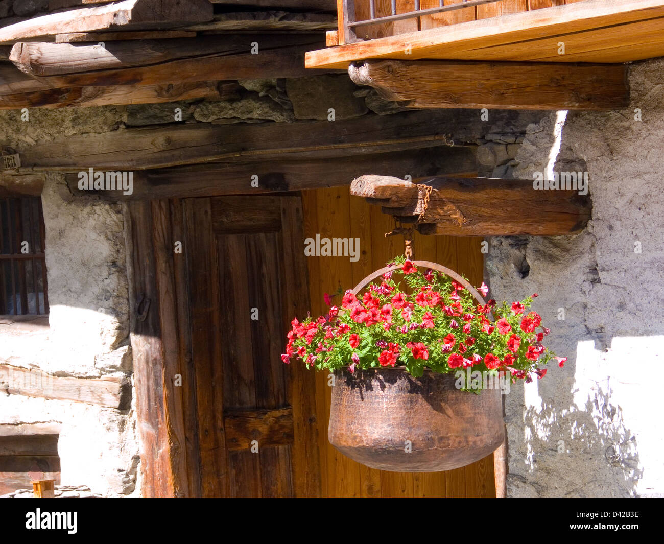 Bessans, Savoie, Frankreich Stockfoto