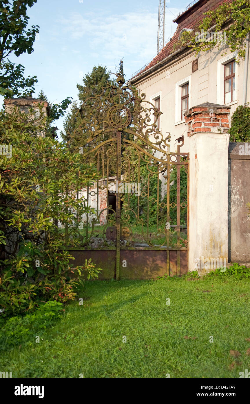 Foto von Tor zum Garten Stockfoto