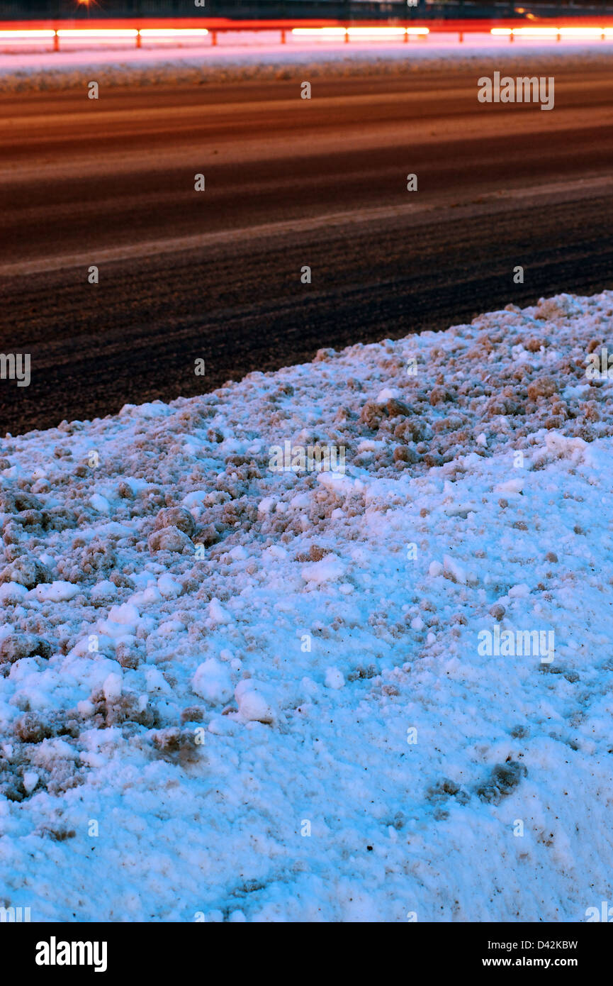 Berlin, Deutschland, Straßenglätte Stockfoto