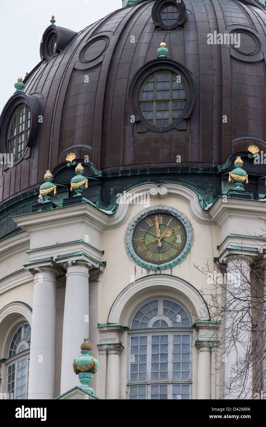 Gustaf Vasa Kyrka widmete im Jahr 1906 ist größte Kirche Stockholm, Schweden. Stockfoto