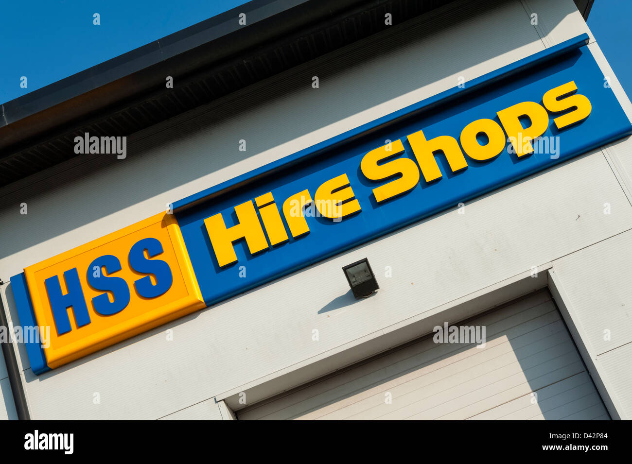 Mieten Sie HSS Geschäfte in Hereford, Großbritannien. Stockfoto