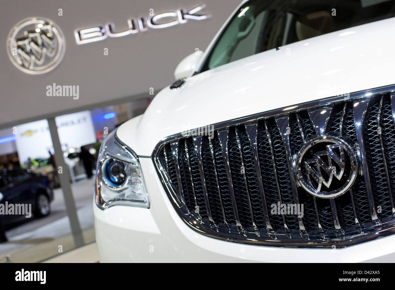 Eine 2013 Buick Encore auf dem Display an der 2013 Automesse in Washington, DC. Stockfoto
