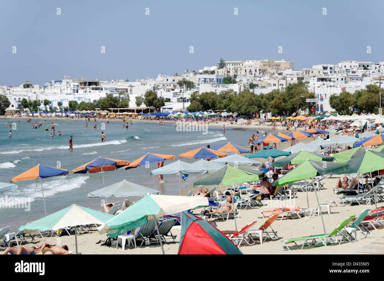 Chora naxos town agios Fotos und Bildmaterial in hoher