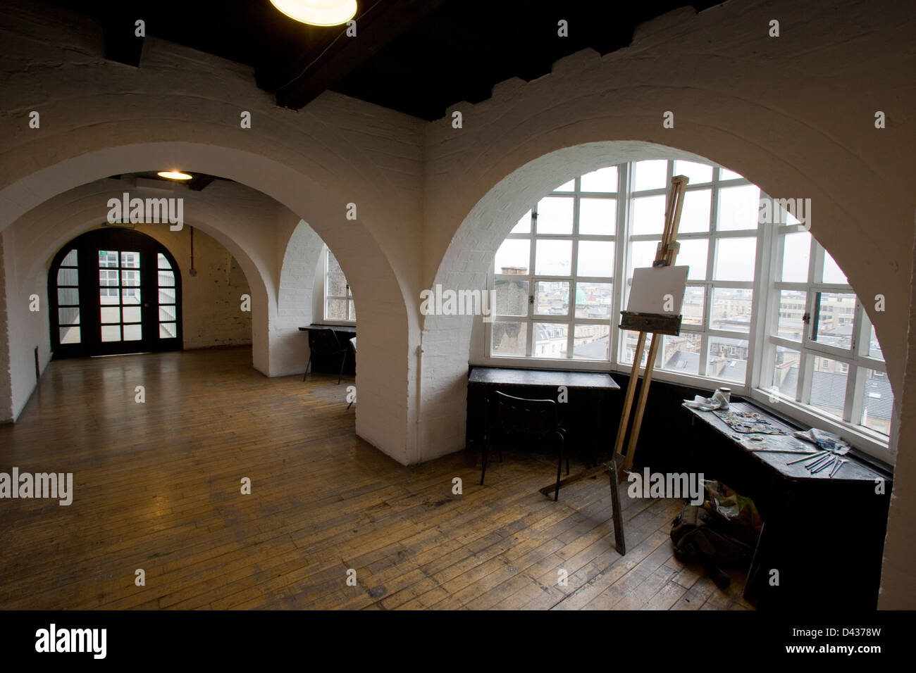 Glasgow School Art Interior Stockfotos Glasgow School Art
