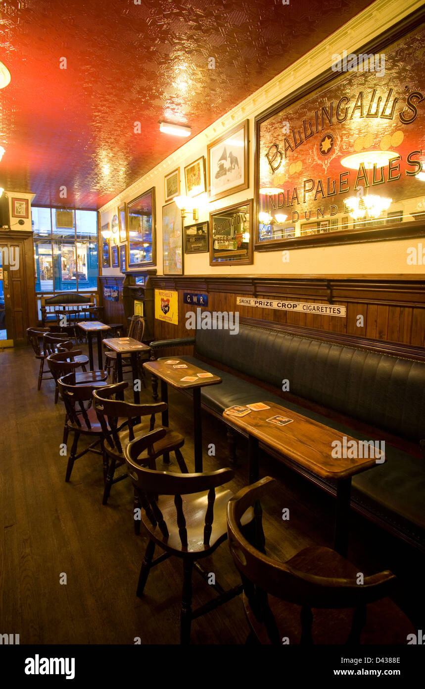 Der Bogen-Bar Edinburgh Stockfoto